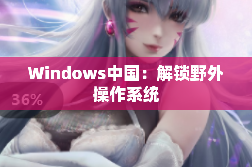 Windows中国：解锁野外操作系统