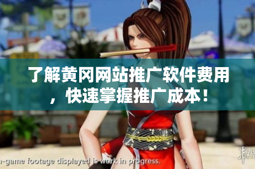了解黄冈网站推广软件费用，快速掌握推广成本！