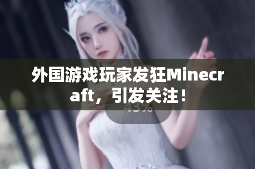 外国游戏玩家发狂Minecraft，引发关注！