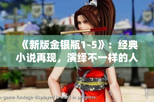 《新版金银瓶1-5》：经典小说再现，演绎不一样的人间真情