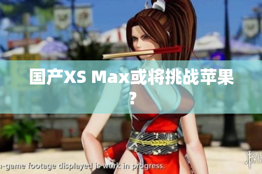 国产XS Max或将挑战苹果？