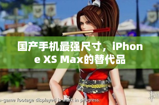 国产手机最强尺寸，iPhone XS Max的替代品