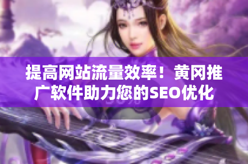 提高网站流量效率！黄冈推广软件助力您的SEO优化