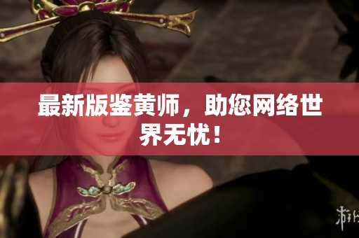 最新版鉴黄师，助您网络世界无忧！
