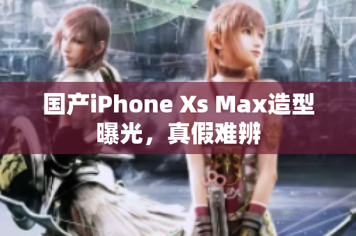 国产iPhone Xs Max造型曝光，真假难辨