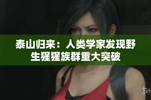 泰山归来：人类学家发现野生猩猩族群重大突破