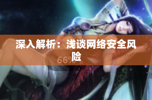 深入解析：浅谈网络安全风险