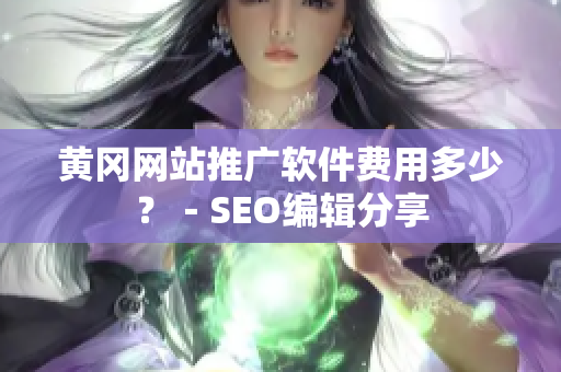 黄冈网站推广软件费用多少？－SEO编辑分享