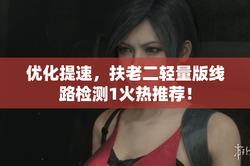 优化提速，扶老二轻量版线路检测1火热推荐！