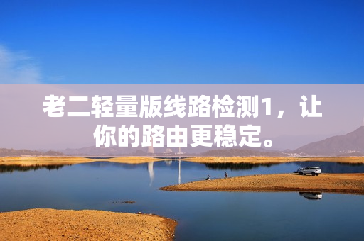 老二轻量版线路检测1，让你的路由更稳定。