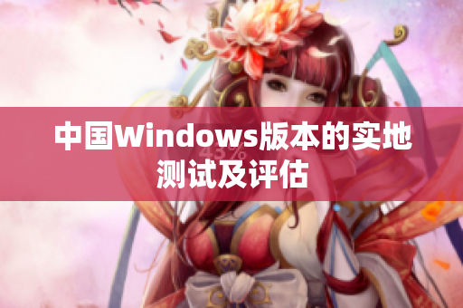中国Windows版本的实地测试及评估
