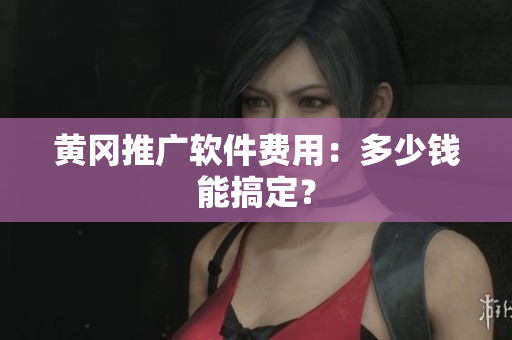 黄冈推广软件费用：多少钱能搞定？
