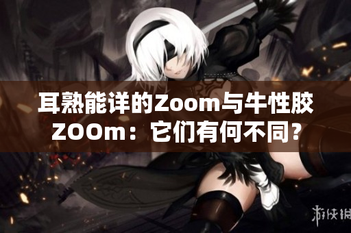 耳熟能详的Zoom与牛性胶ZOOm：它们有何不同？