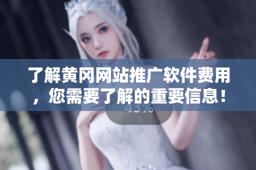 了解黄冈网站推广软件费用，您需要了解的重要信息！