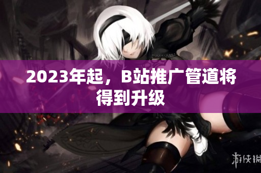 2023年起，B站推广管道将得到升级