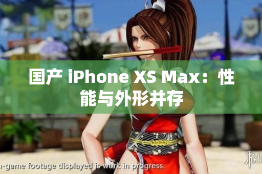 国产 iPhone XS Max：性能与外形并存