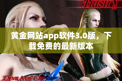 黄金网站app软件3.0版，下载免费的最新版本