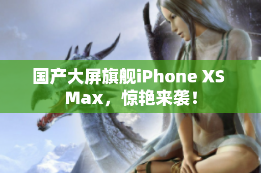 国产大屏旗舰iPhone XS Max，惊艳来袭！